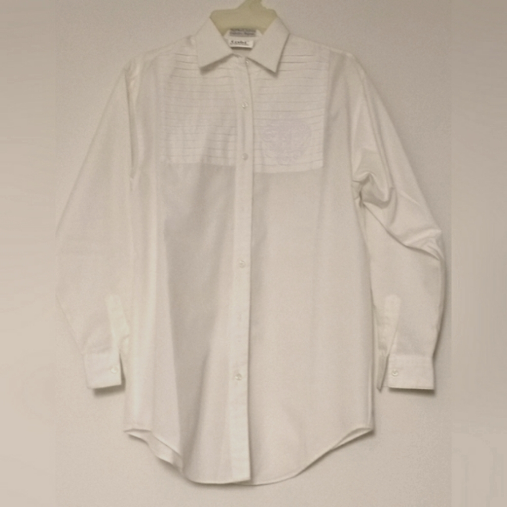 Tabi Off White Dress Blouse Size Small